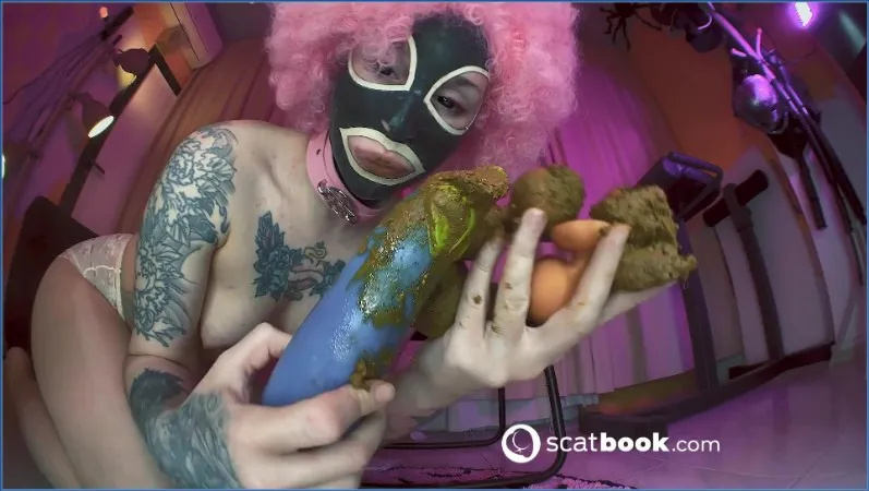 Sweet Betty Parlour provoque une chaîne de scat cochon - vidéo scato