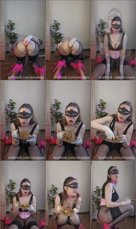 Juicy XXXO dans une séance scato privée avec caca sur commande - vidéo fétiche