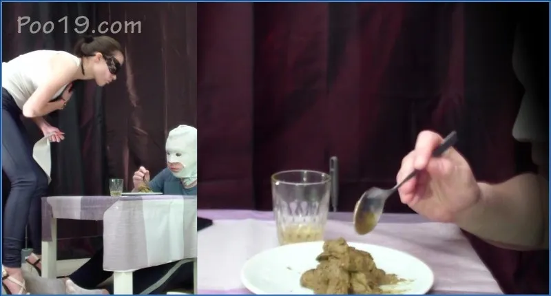 Milana Smelly avale le scato de Christina jusqu'à la dernière bouchée - vidéo scato